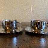Tasses à café inox