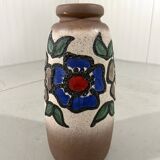 West-Germany pottery vase flowers floor vase 1960’s