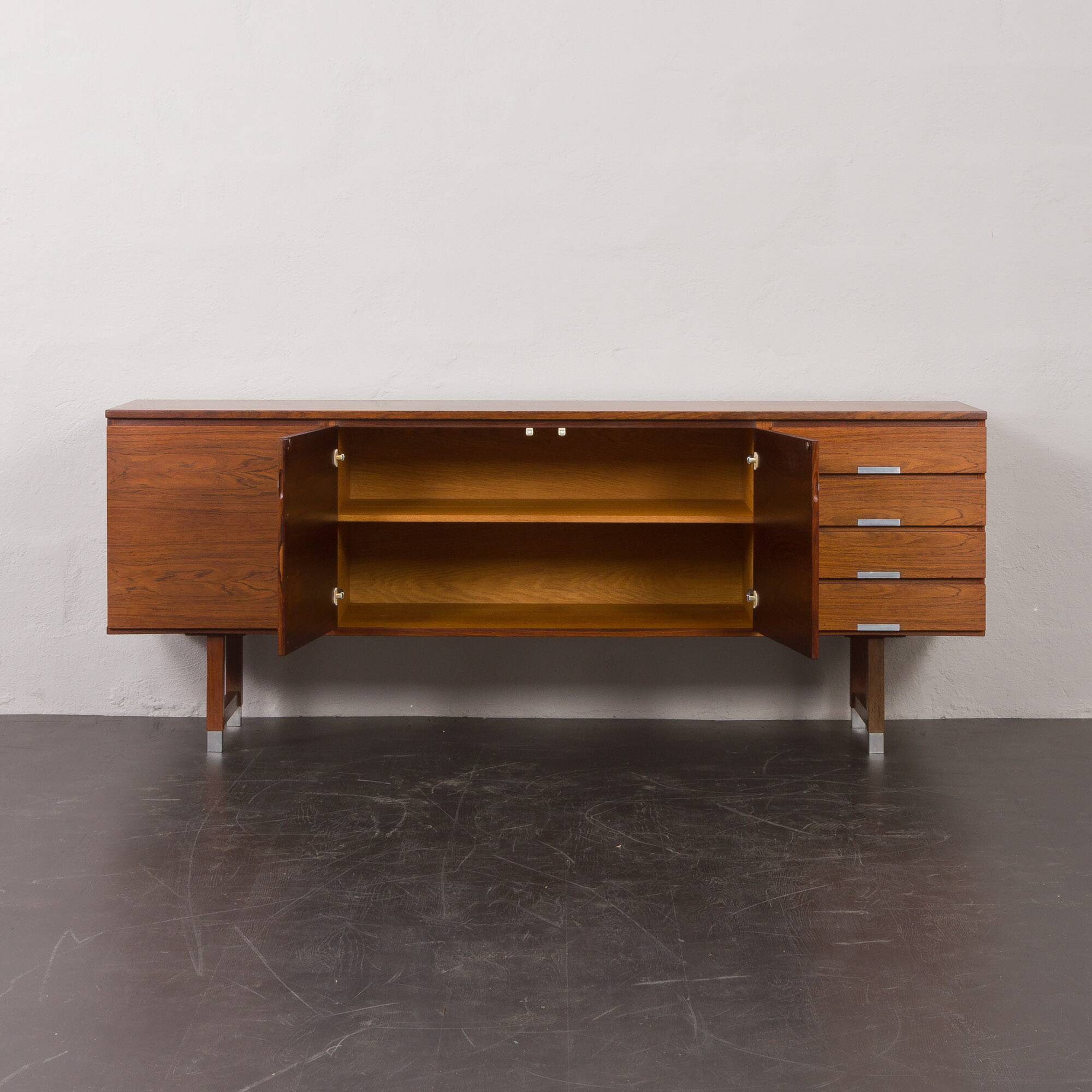 Kai Kristiansen rosewood sideboard for Feldballes Møbelfabrik , Denmark