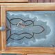 Mado sanded sideboard, painting to choose from