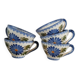 5 tasses / bolees à cidre anciennes 