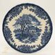 6 dessert plates in English earthenware Myott Meakin