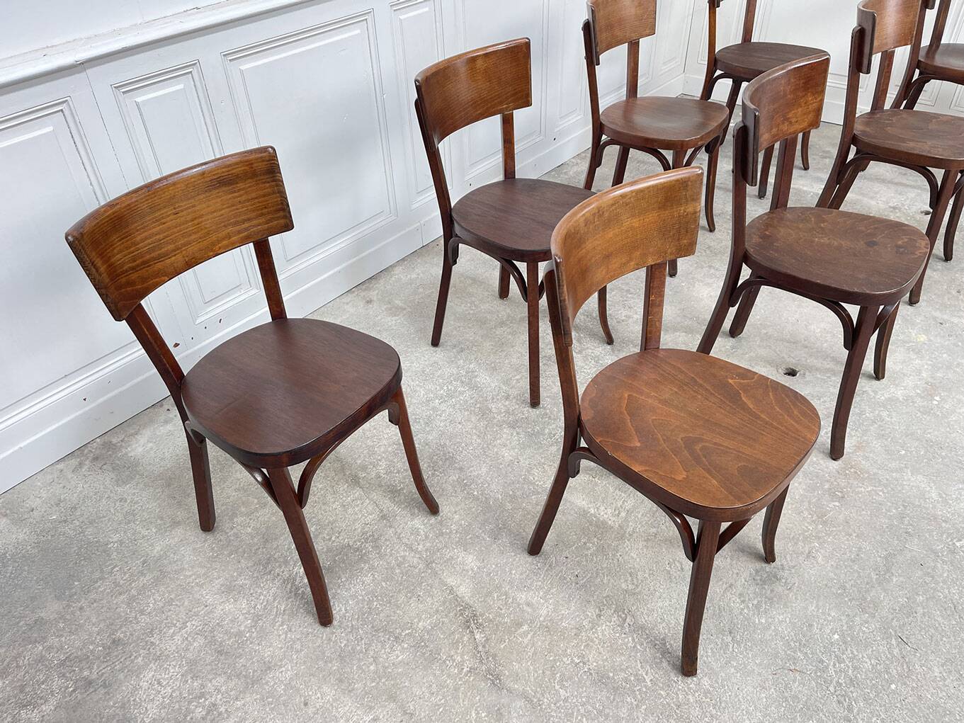 Baumann bistro chairs 1960