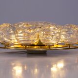 "Snowball" ceiling lamp in blown glass