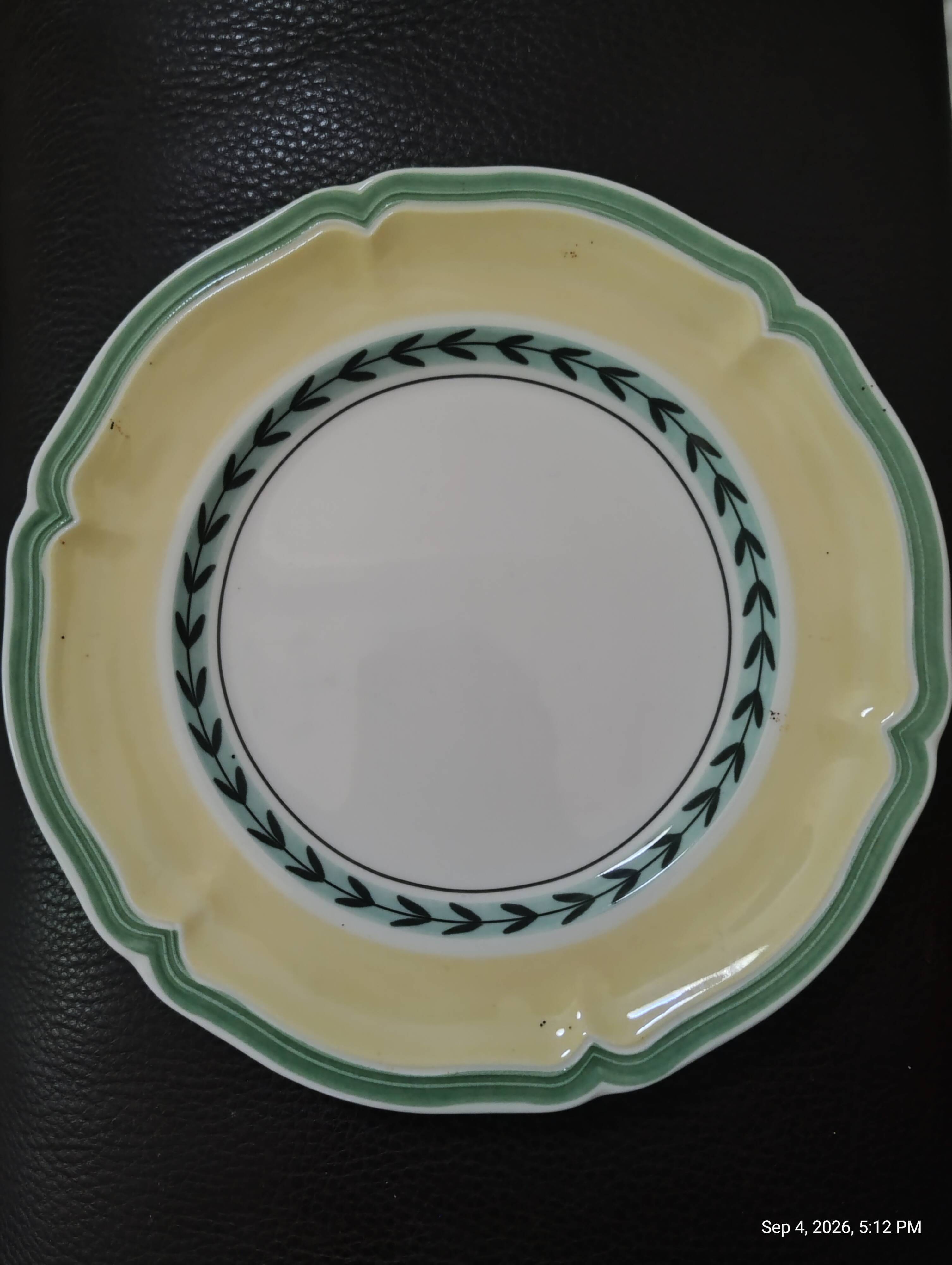 12 assiettes à dessert Villeroy et Boch