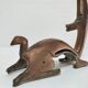 Gazelle antelope brass