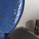 Vintage cobalt blue glazed stoneware plate