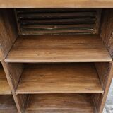 Old Burmese teak shop counter