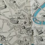 Map of the city of Rome