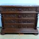Walnut Commode by P. Guinand-Leglas, Renaissance style – 1920