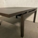 Square dining table Roset wenge line 130/130cm