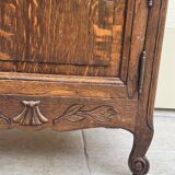 Antique 18th century oak jam jar