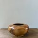 Coupe vide poche en bois de noyer vintage