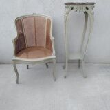 Salon Louis XV with double patinated cannage