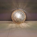 Glass ceiling light from German RZB (brand inside the lamp).