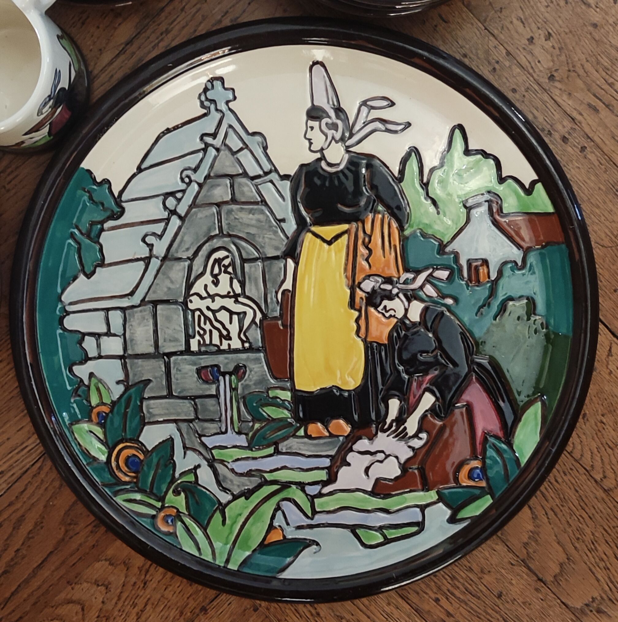 Old coffee, dessert, 42 piece service