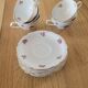 5 cups and saucers Seltmann Weiden Bavaria Model Nora