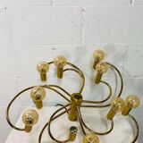Vintage golden chandelier
