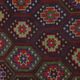 Turkish Kilim Yuruk Vintage 184x310 cm Geometric Red Green Pink
