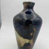 Vase balustre en grés flammé de Rambervillers