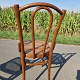 Set of 2 canning chairs Michael Thonet Model 56