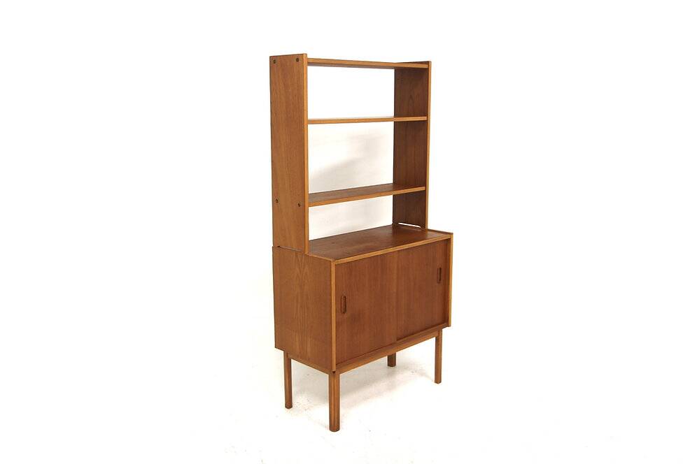 Scandinavian teak bookcase, Sweden, 1960