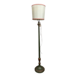 Louis XVI style floor lamp in lacquered and gilded wood circa 1880