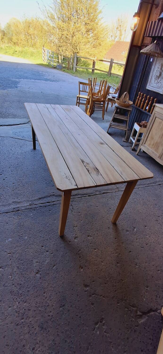 Antique farmhouse table