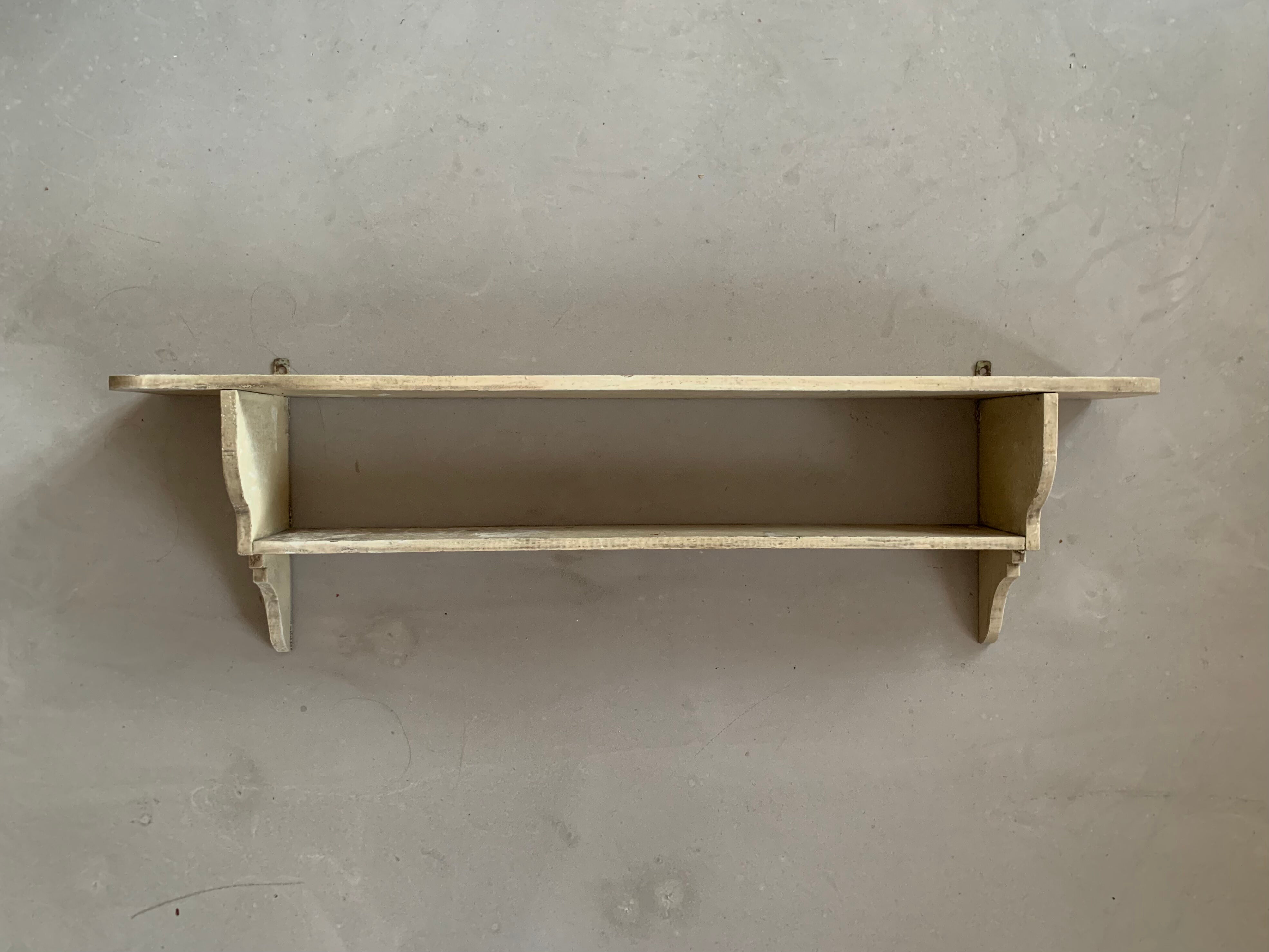 Antique wall shelf