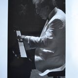 "piano pianist" original anonymous black & white photo