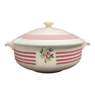 Gien iron earth soup tureen