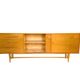 Vintage cherry wood sideboard - georg pollmann möbelfabrik, 1960s