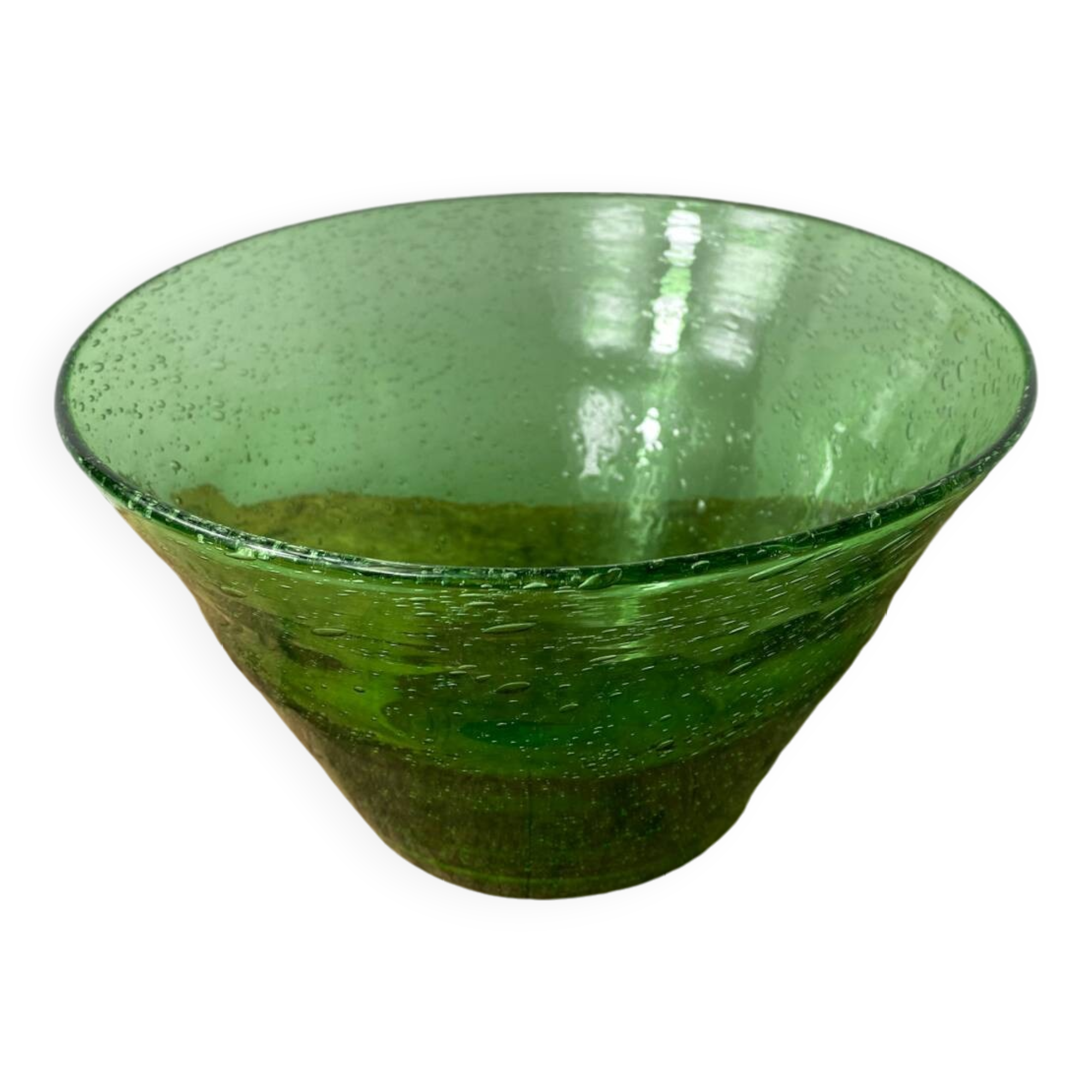 Saladier en verre bullé Biot