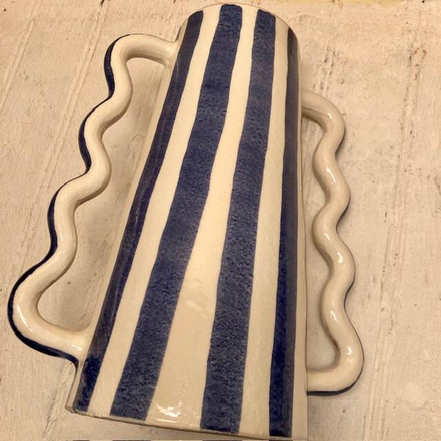 Graphic vase