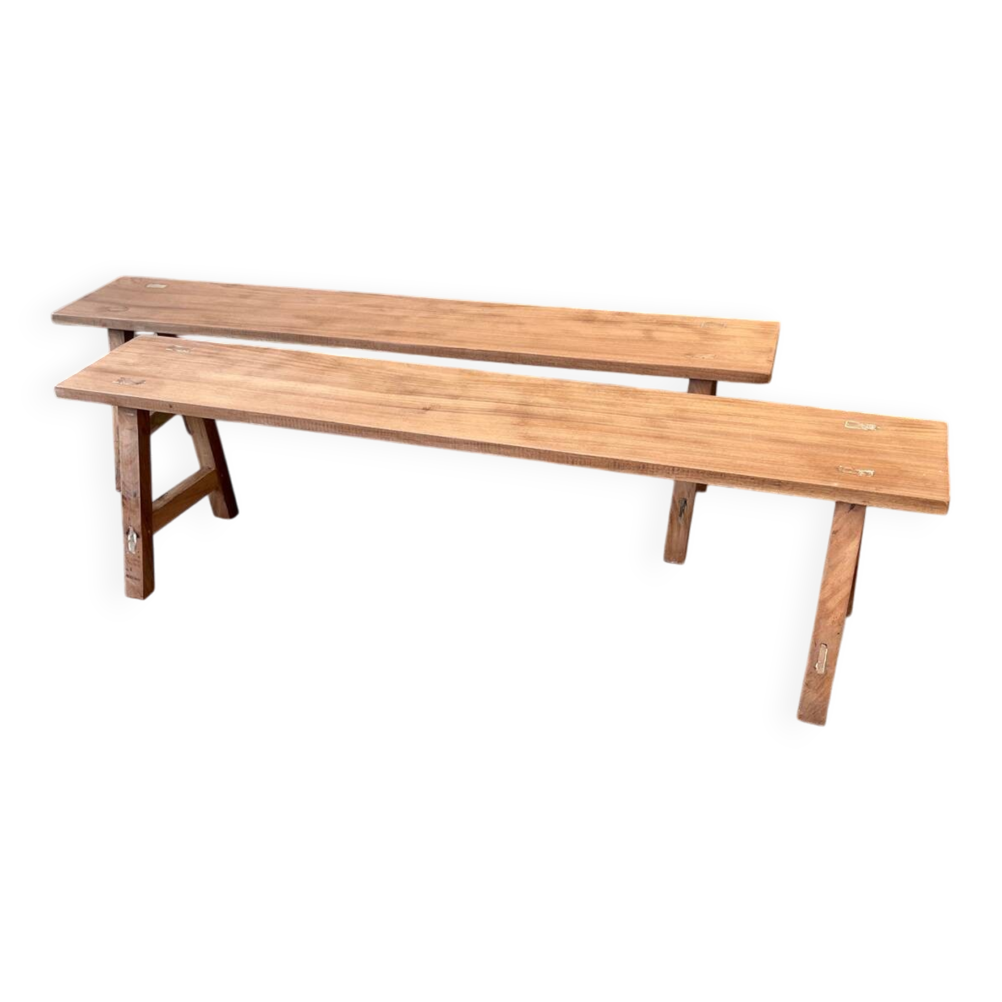 Wooden bench