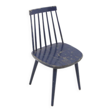 Scandinavian beech chair "Pinnstol", Sweden, 1960