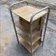 1950 - Architect service industrial furniture in openwork sheet metal