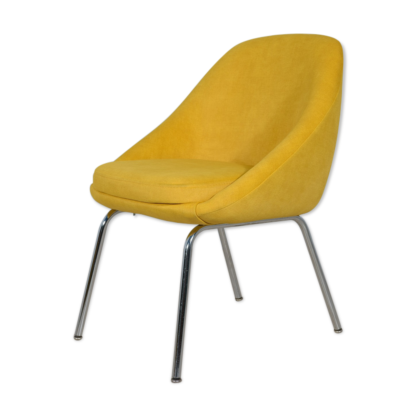Armchair chrome and fabric , 1960s