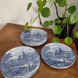 Set of 12 dessert plates from The Post House by Bursley