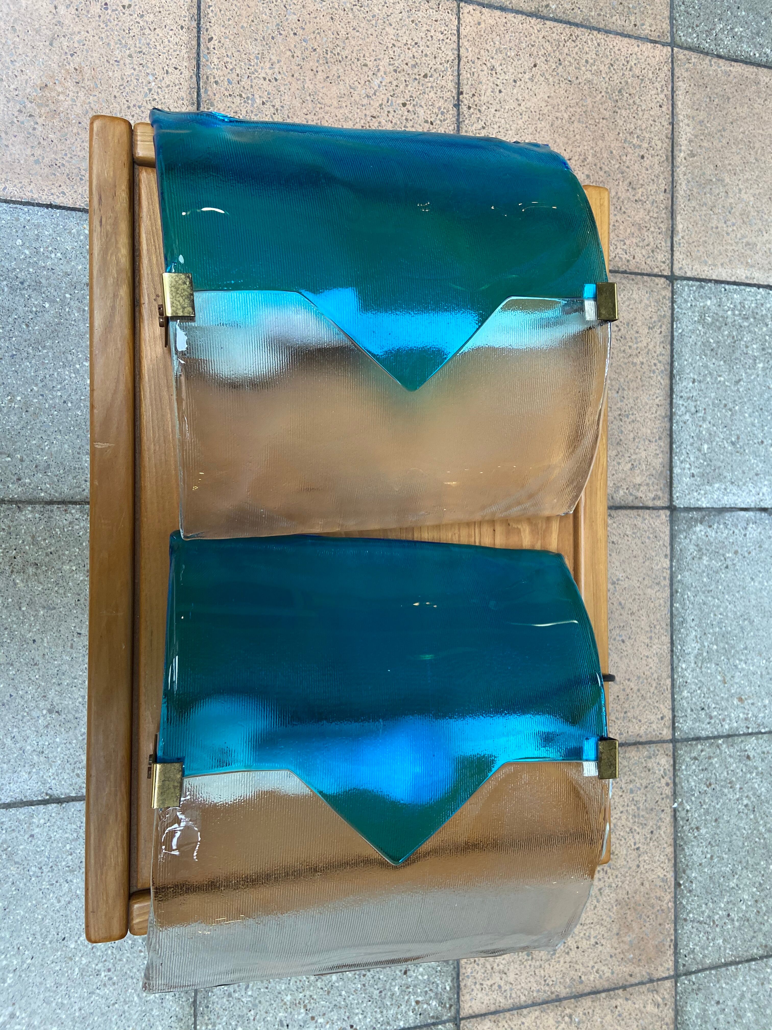 Pair of Mazzega wall light 1975