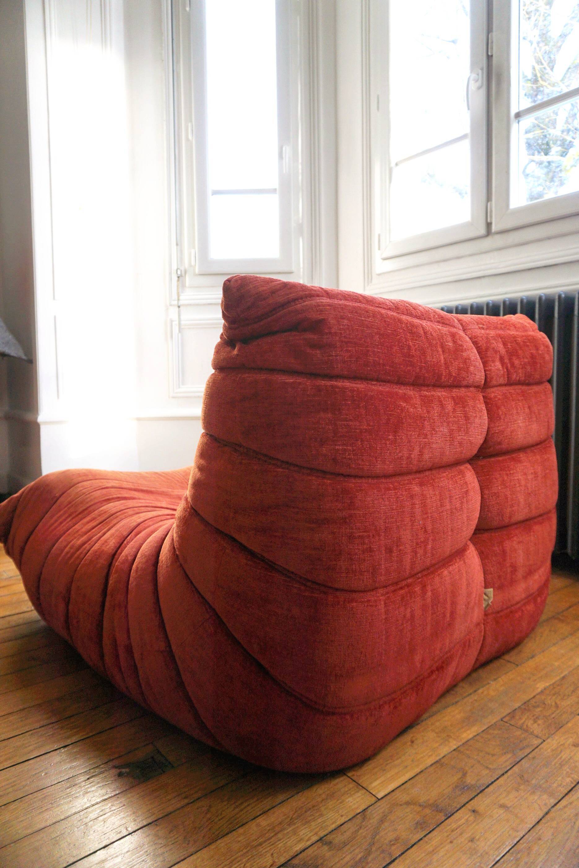 Michel Ducaroy Design Togo Lounge Chair for Ligne Roset 1976
