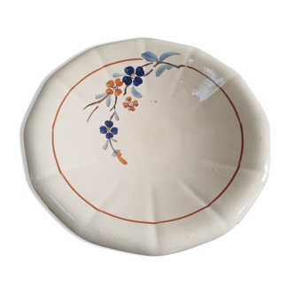 Sarreguemines earthenware dish