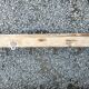 antique coat rack with 4 cast iron hooks