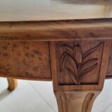 Table and 10 Art Nouveau style chairs.