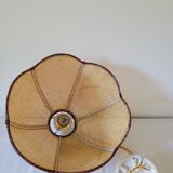 Rattan flower suspension