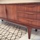 Scandinavian enfilade design in teak from the late 1960s.