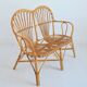 1960s vintage rattan canapé / bench