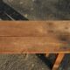Pair of cherry farm benches