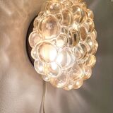 Ceiling bubble glass lamp by Helena Tynell