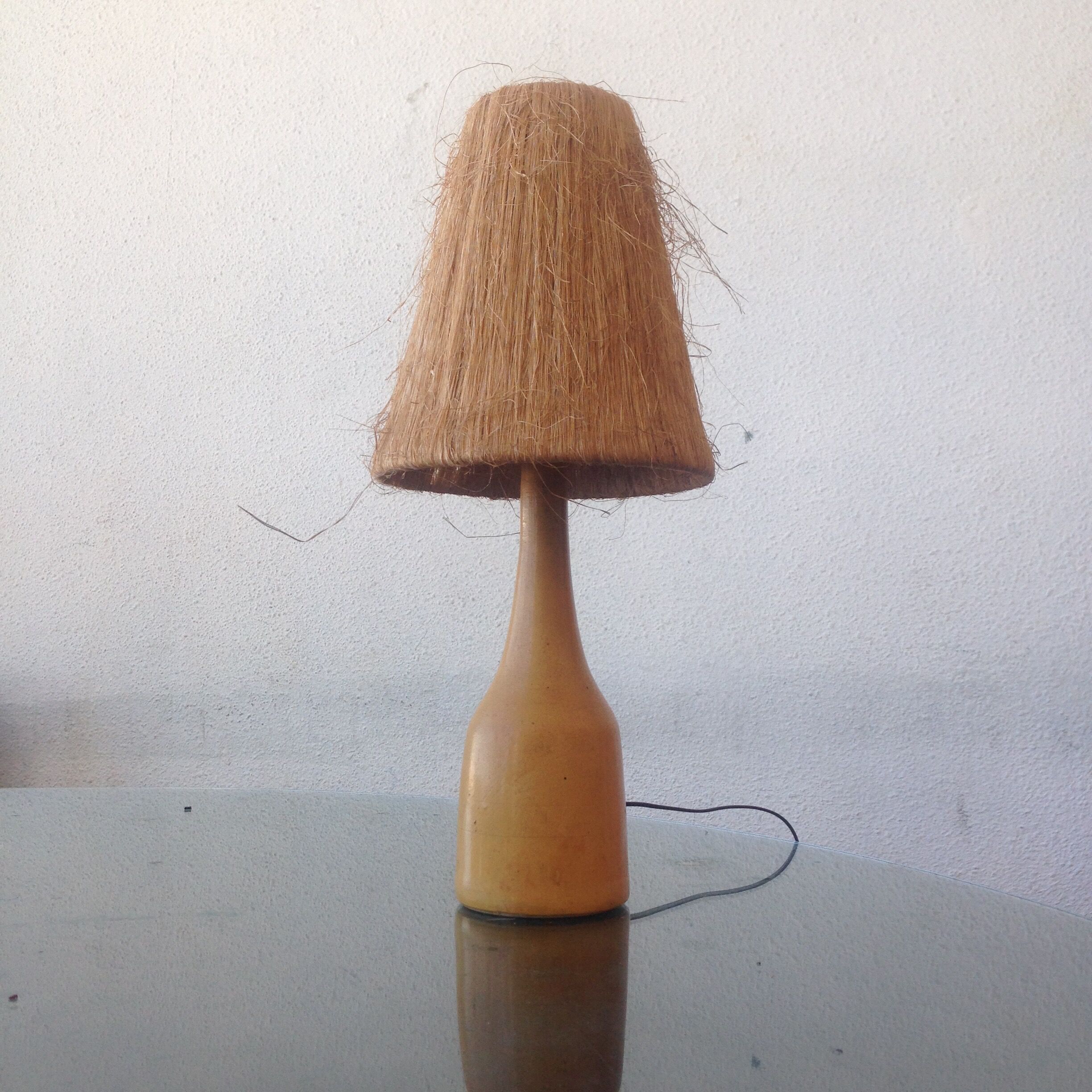 Vintage lamp in ceramic 1960